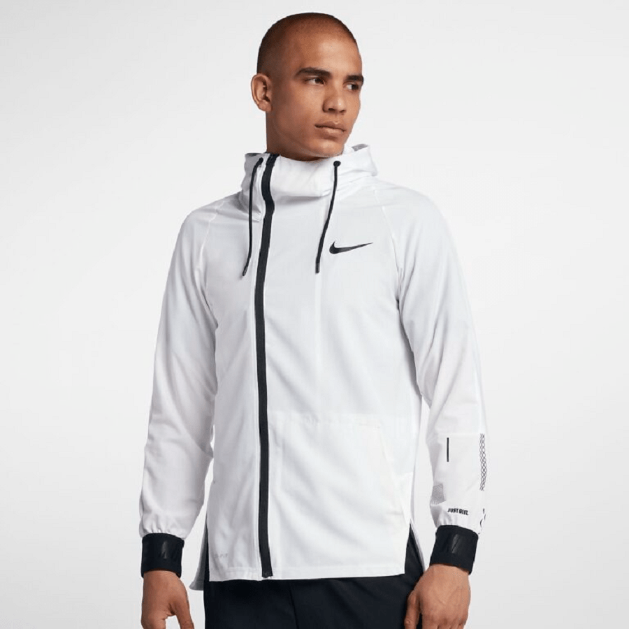 Áo Nike Mens Flex Stretch Training Hooded Jacket 2.0 Style AH9604-100 - Ảnh 2