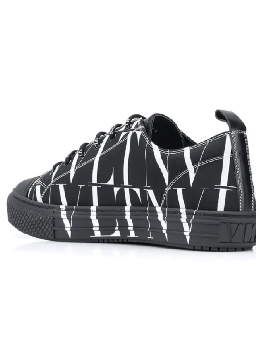 Giày Valentino Times Giggies Low-Top Fabric Sneaker UY2S0D57JKY0NI - Ảnh 4