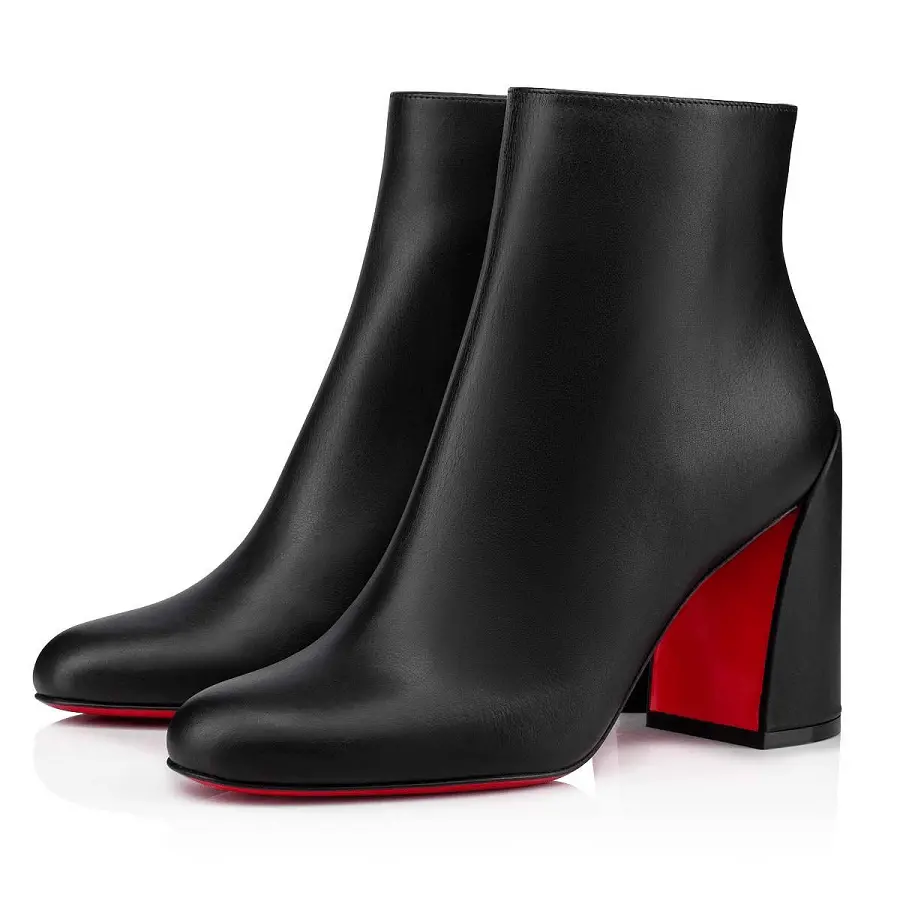 Alternative view of Giày Christian Louboutin Turela 85 mm 'Calf Black' 1200661BK01