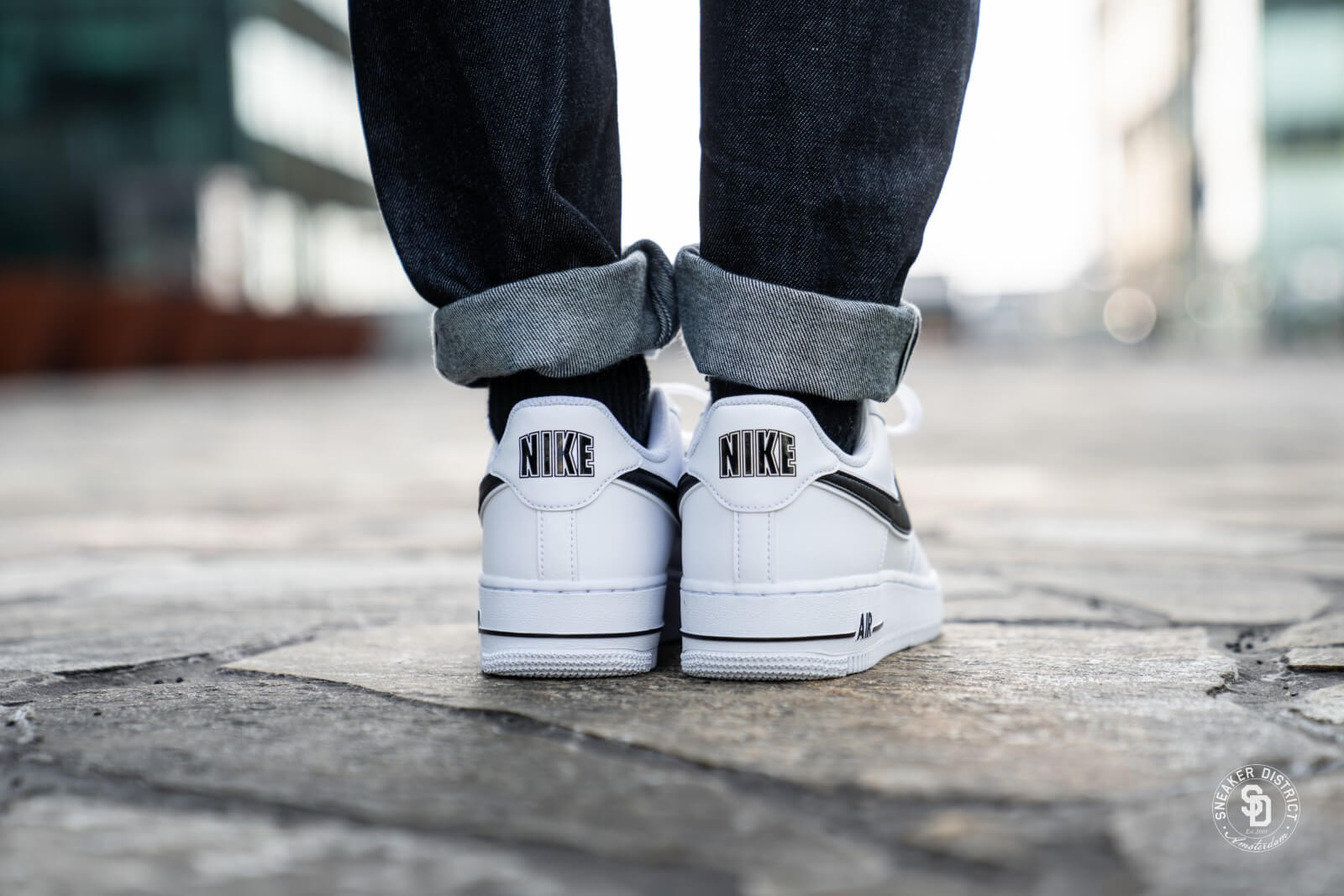 Giày Nike Air Force 1 07 3 'White Black' AO2423-101 - Ảnh 3