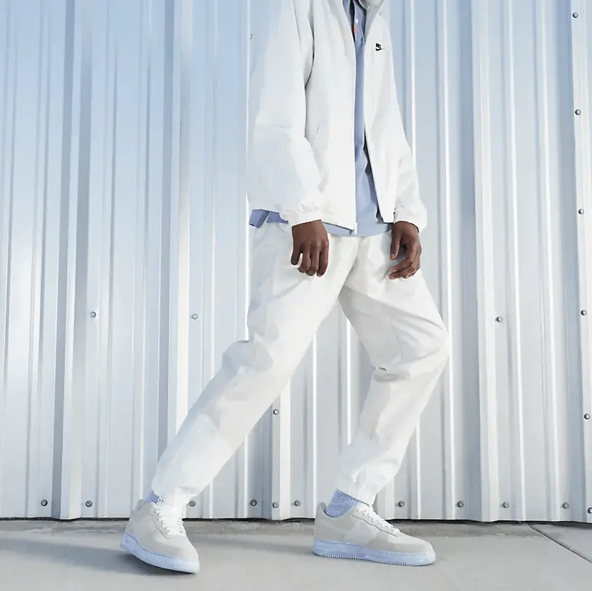 Alternative view of Giày Nike Air Force 1 Low 'Summit White Blue Whisper' DV0787-100