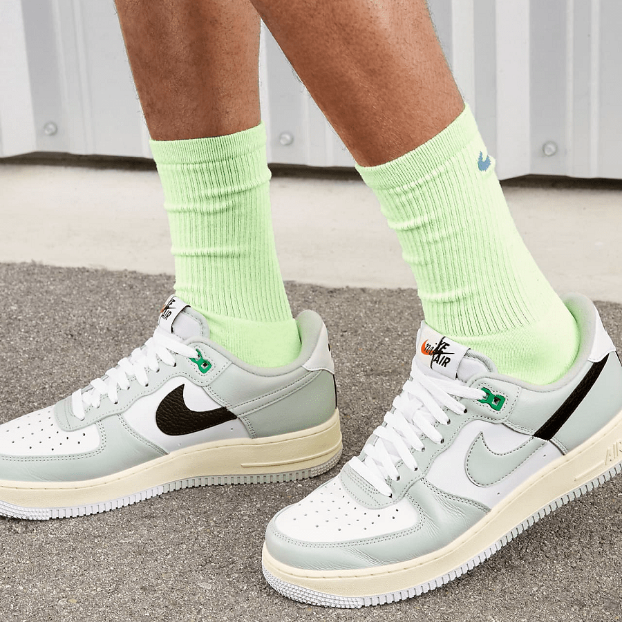 Giày Nike Air Force 1 Low 'Split Light Silver' DZ2522-001 - Ảnh 2