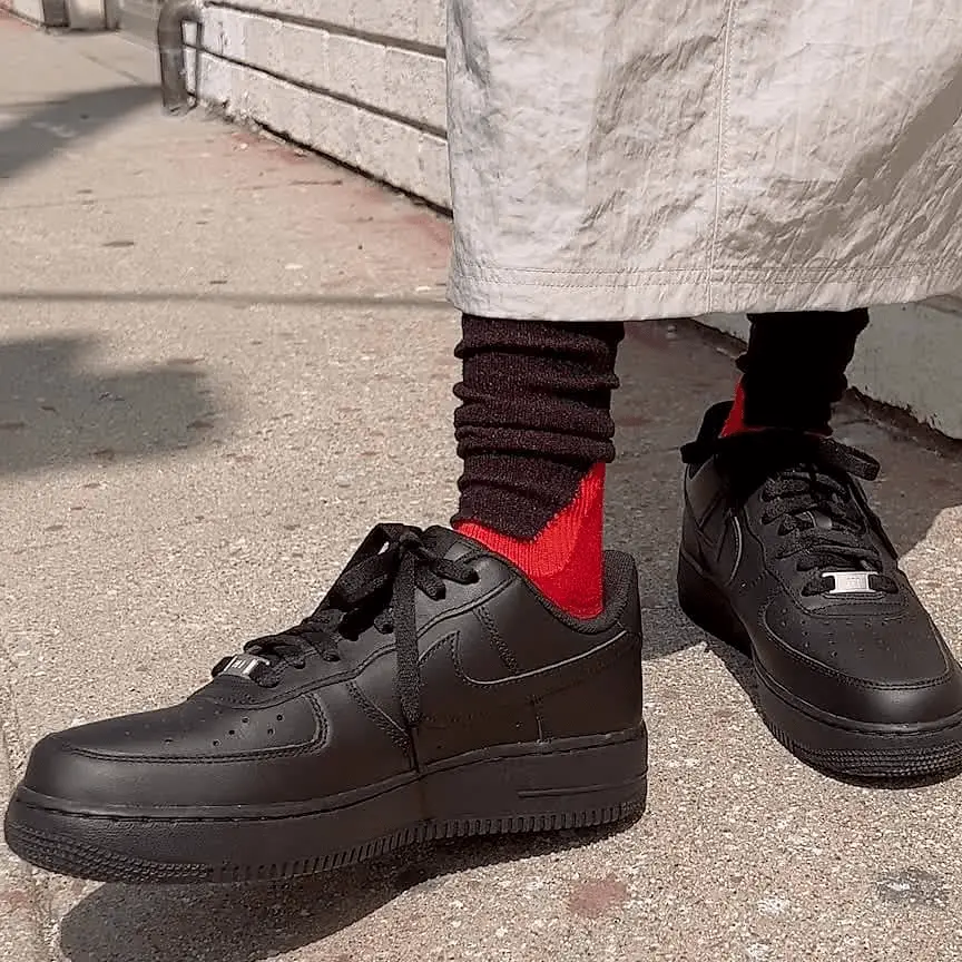 Giày Nike Air Force 1 Low '07 All Black DD8959-001 - Ảnh 5