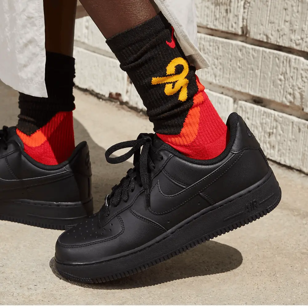 Giày Nike Air Force 1 Low '07 All Black DD8959-001 - Ảnh 4