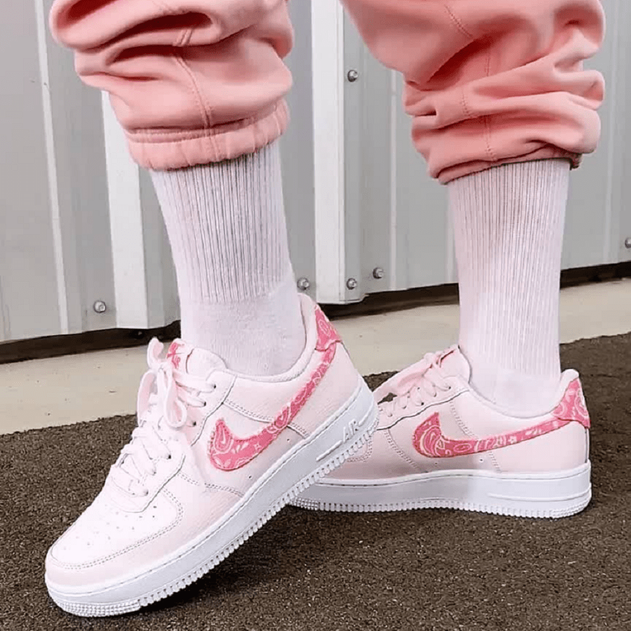 Giày Nike Air Force 1 ‘Pink Paisley’ FD1448-664 - Ảnh 6