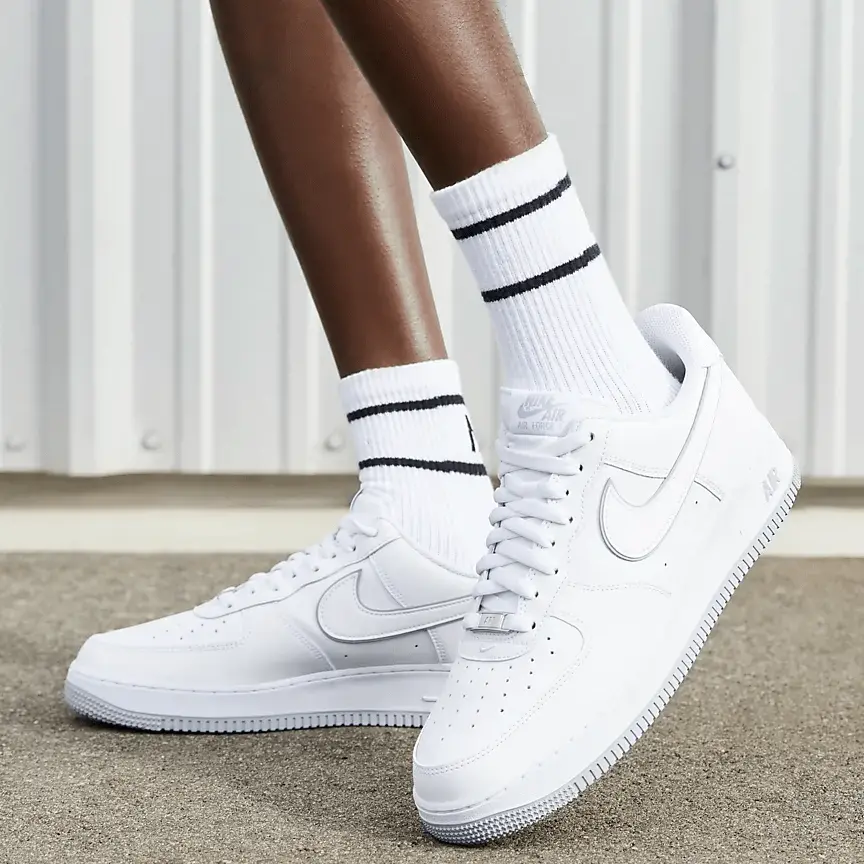 Alternative view of Giày Nike Air Force 1 Low 'White Grey' DV0788-100