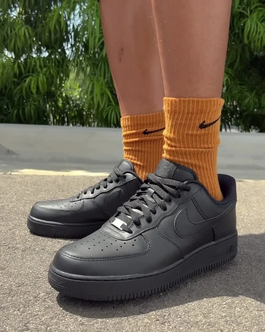 Giày Nike Air Force 1 '07 'Triple Black' CW2288-001 - Ảnh 5