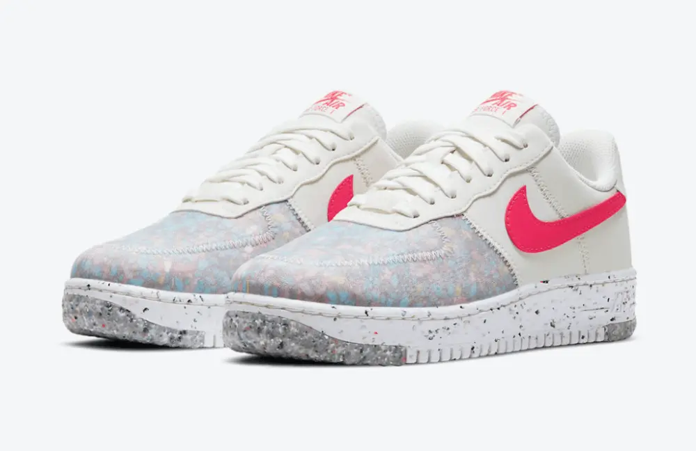Alternative view of Giày Nike Air Force 1 Crater 'Siren Red' CT1986-101