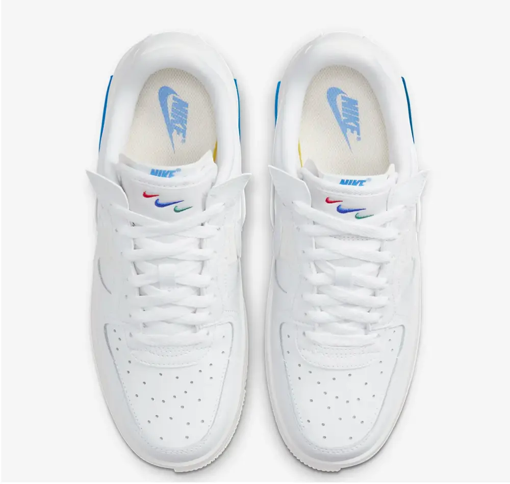 Giày Nike Air Force 1 Fontanka Women's Shoes 'White Blue' DH1290-101 - Ảnh 3