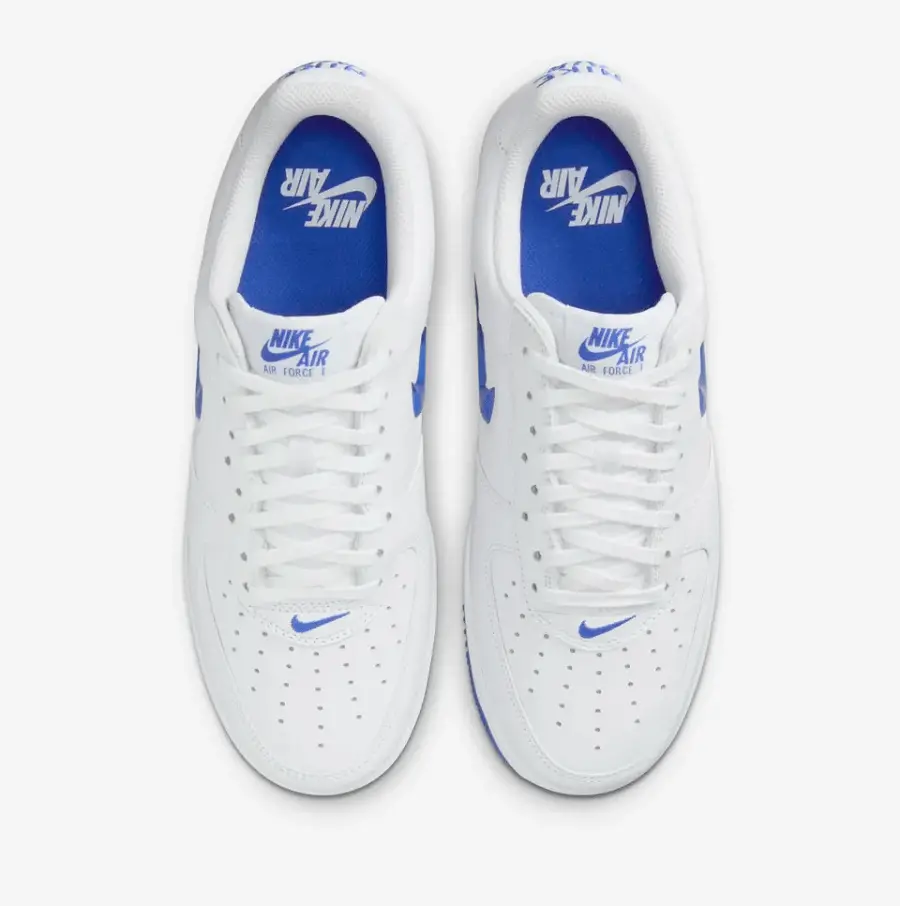 Giày Nike Air Force 1 Jewel 'Color of the Month - White Hyper Royal' FN5924-102 - Ảnh 4