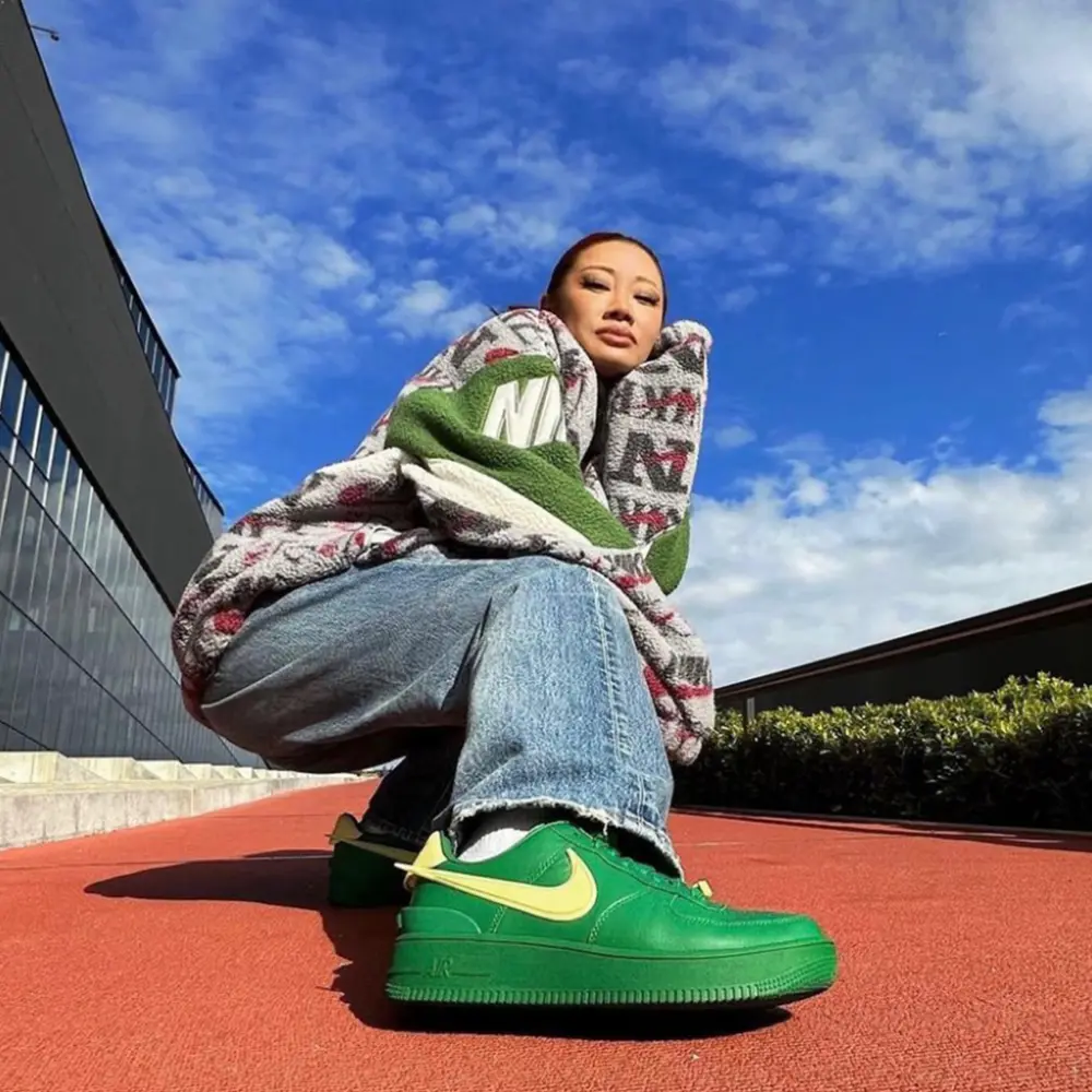 Giày Nike Air Force 1 x Ambush 'Pine Green' DV3464-300 - Ảnh 3