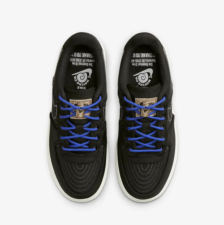 Giày Nike Air Force 1 LV8 3 GS 'Black' DV1622-001 - Ảnh 4