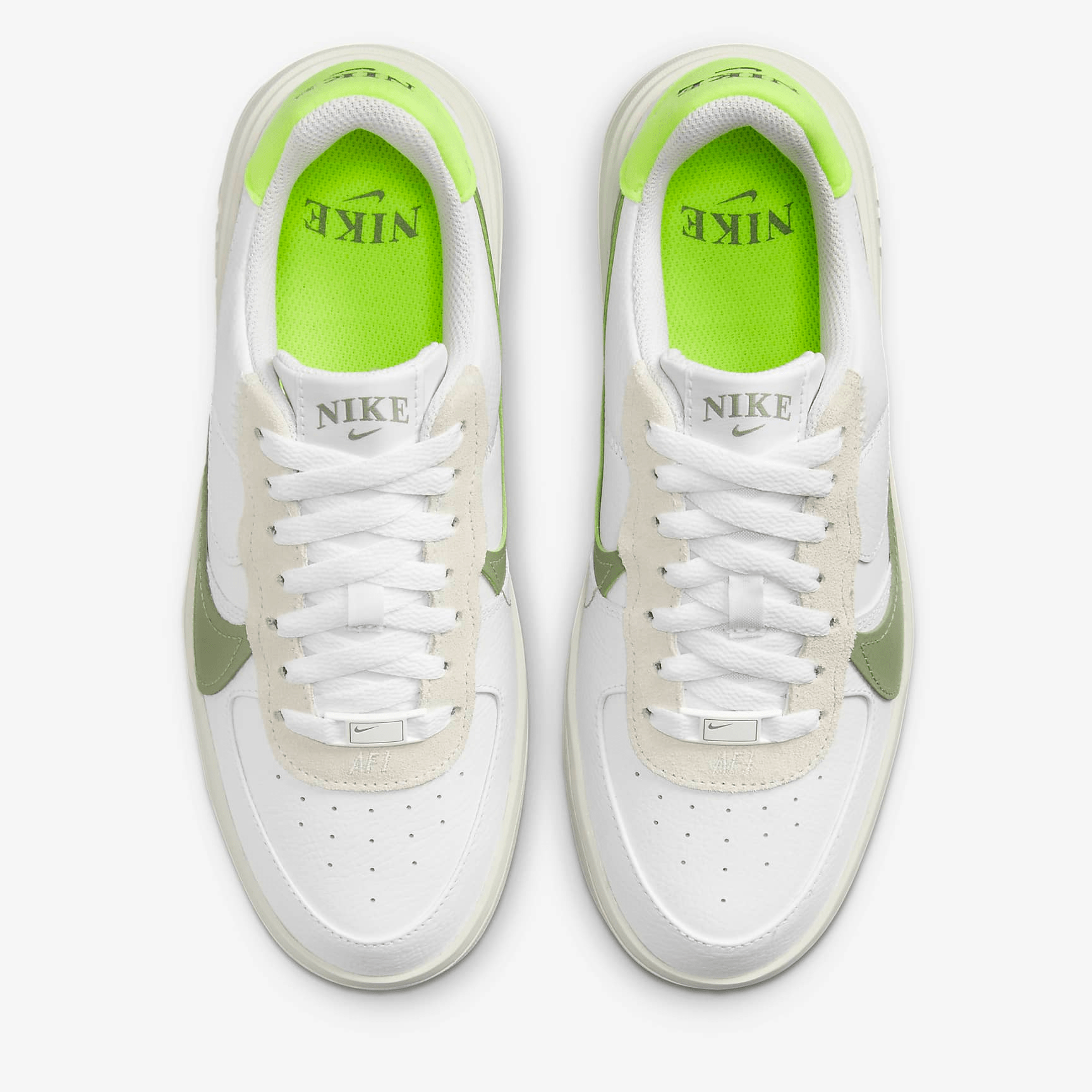 Giày Nike Air Force 1 PLT.AF.ORM 'White Volt' FJ4739-100 - Ảnh 3