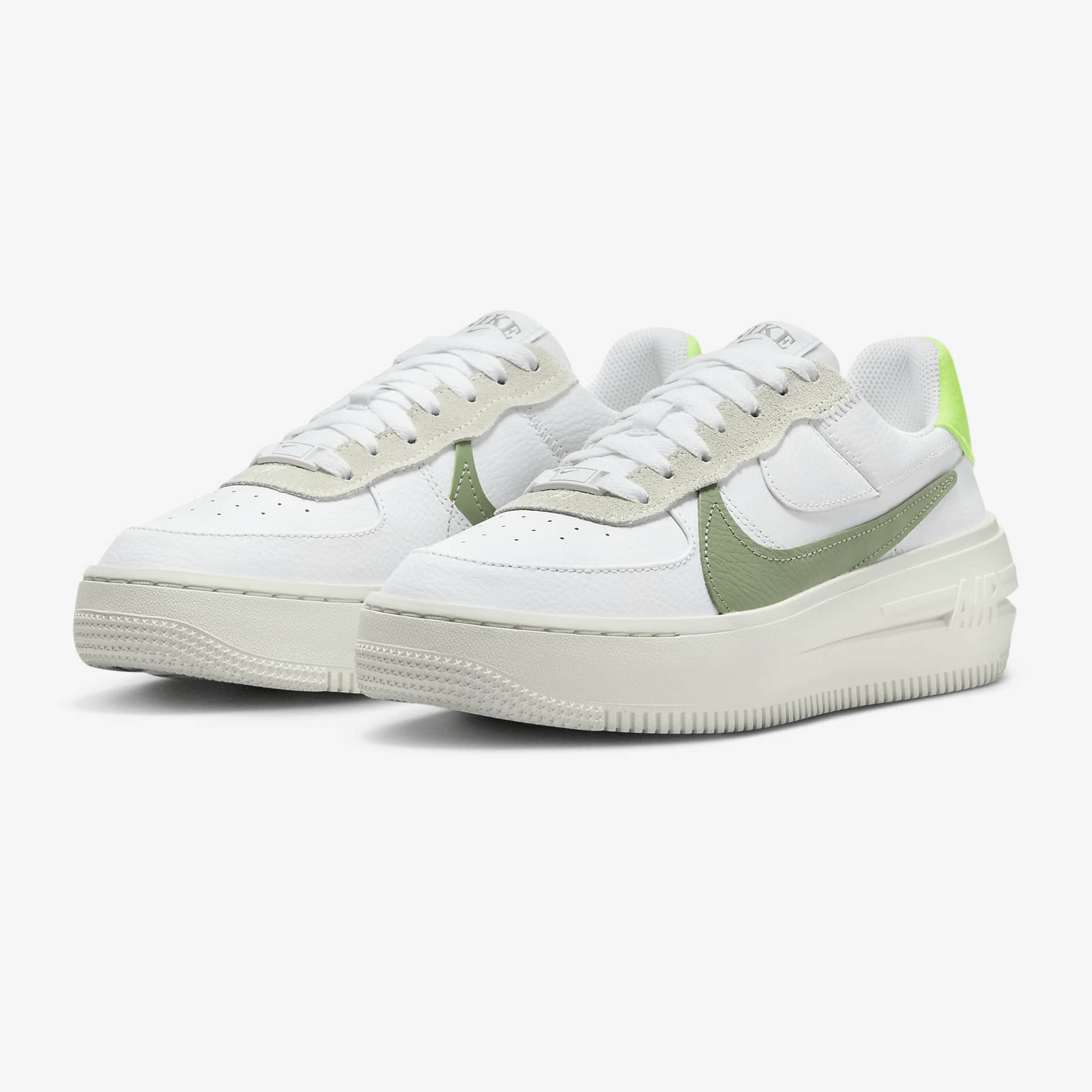 Giày Nike Air Force 1 PLT.AF.ORM 'White Volt' FJ4739-100 - Ảnh 2