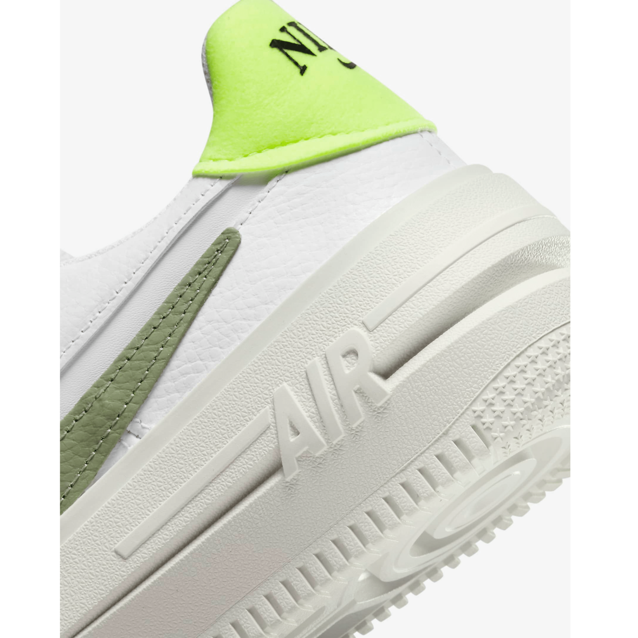 Giày Nike Air Force 1 PLT.AF.ORM 'White Volt' FJ4739-100 - Ảnh 7