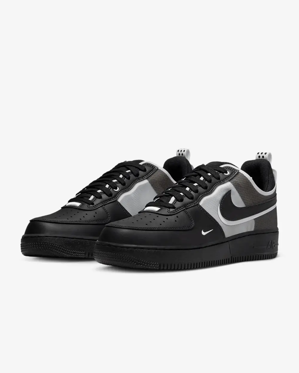 Alternative view of Giày Nike Air Force 1 React 'Black White' DM0573-002
