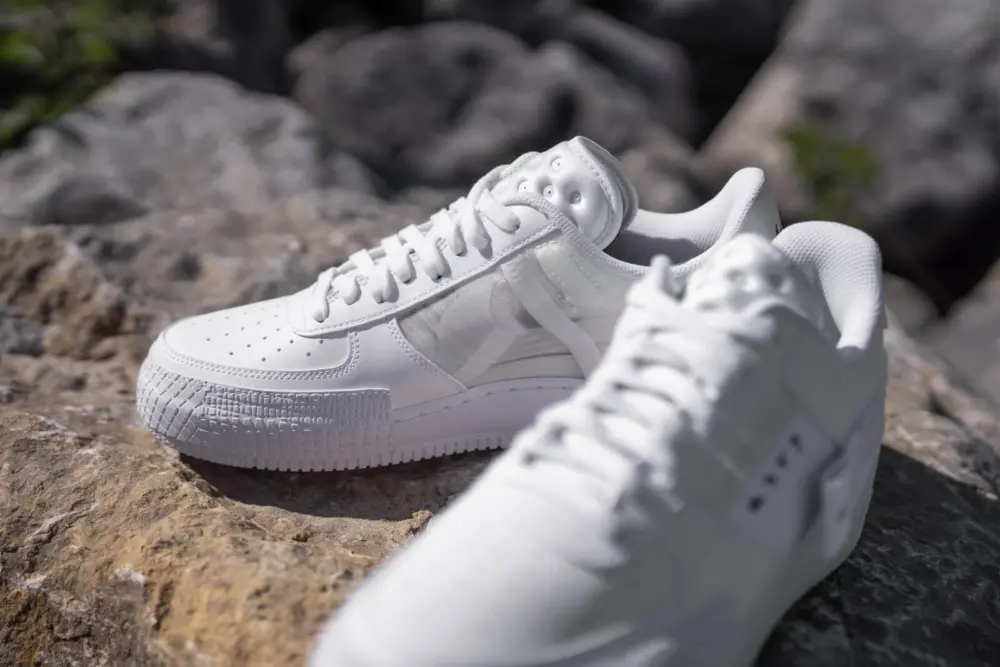 Giày Nike Air Force 1 Type 2 'Triple White' CT2584-100 - Ảnh 6