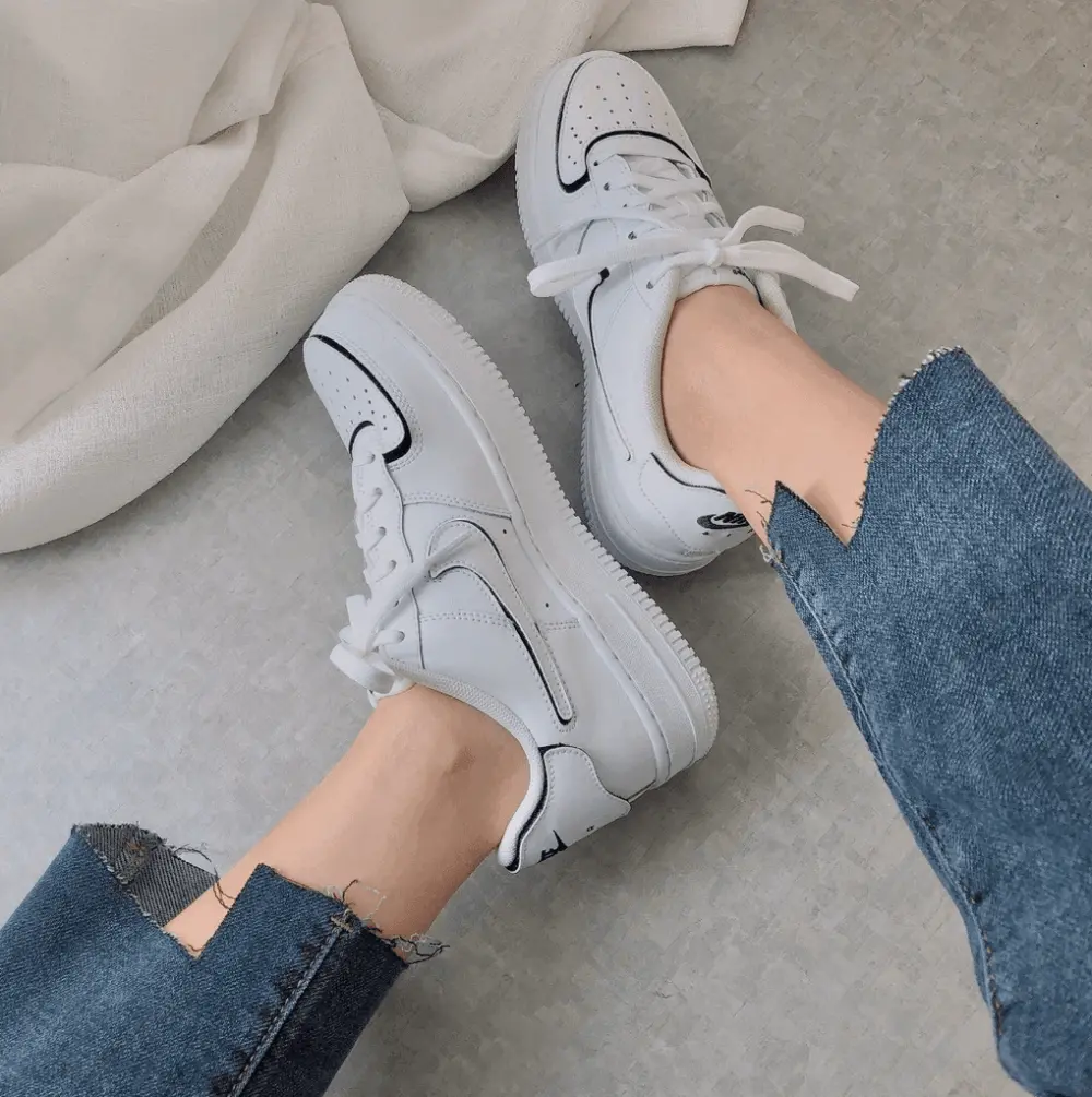 Giày Nike Air Force 1/1 GS Cosmic Clay 'White' CT3840-100 - Ảnh 3