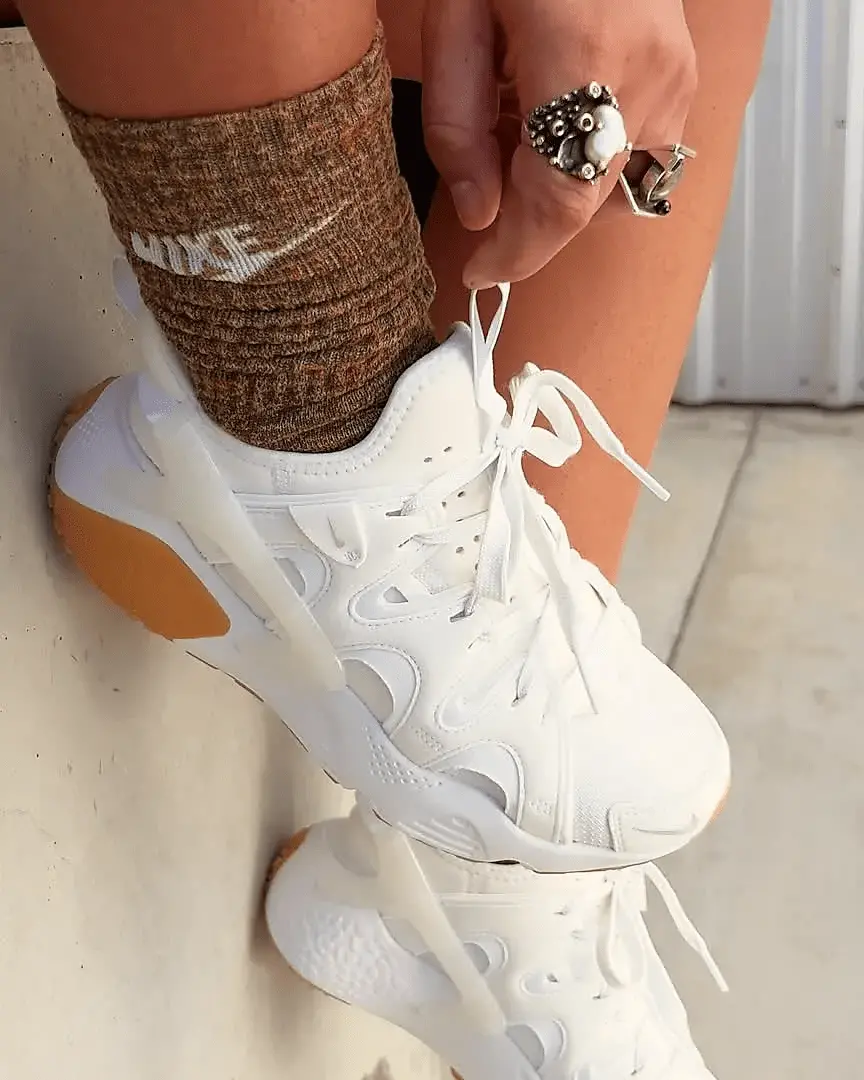 Giày Nike Air Huarache Craft 'Summit White Gum' DQ8031-101 - Ảnh 5