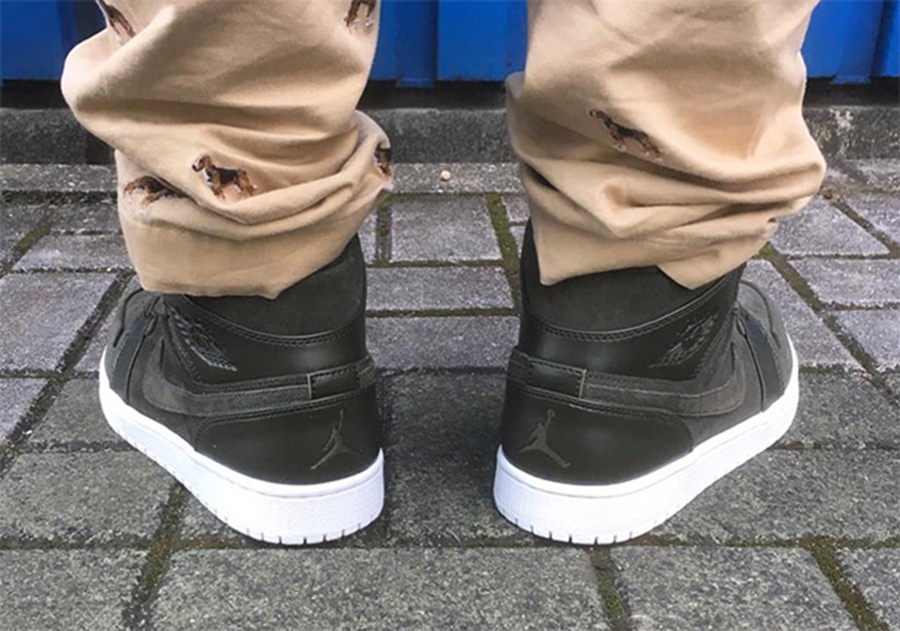 Giày Nike Air Jordan 1 Retro Mid Sequoia 554724-302 - Ảnh 4