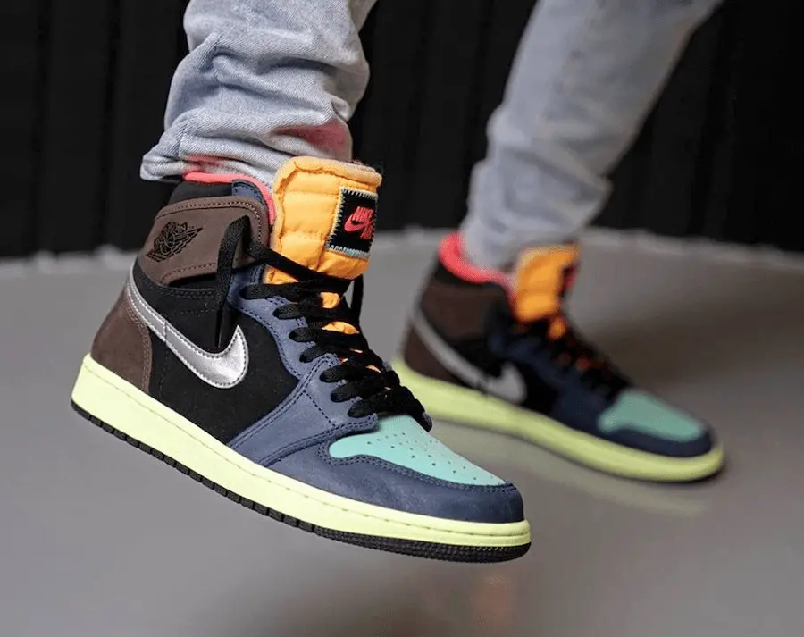 Giày Nike Air Jordan 1 Retro High 'Tokyo Bio Hack' 555088-201 - Ảnh 4