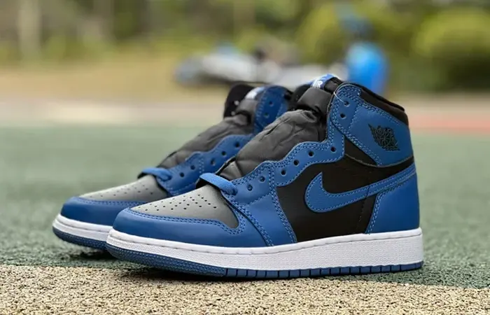 Giày Nike Air Jordan 1 Retro High OG GS 'Dark Marina Blue' 575441-404 - Ảnh 3
