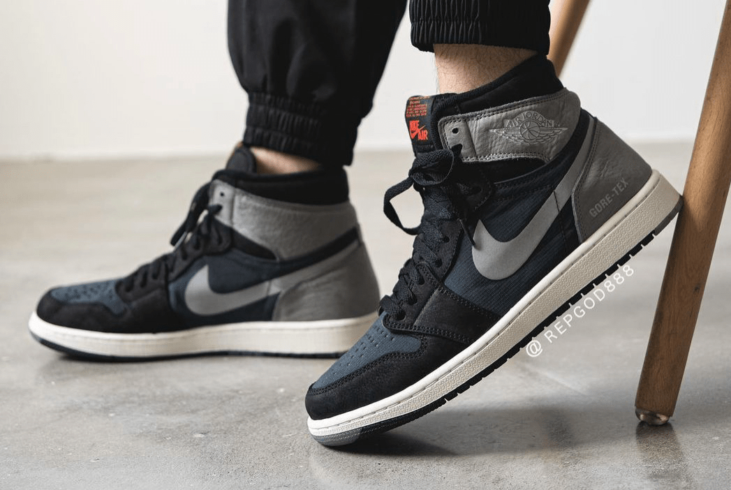 Giày Nike Air Jordan 1 Element Gore-Tex 'Grey' DB2889-001 - Ảnh 2