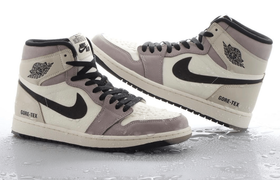 Giày Nike Air Jordan 1 High Element Gore Tex 'Light Bone' DB2889-100 - Ảnh 5