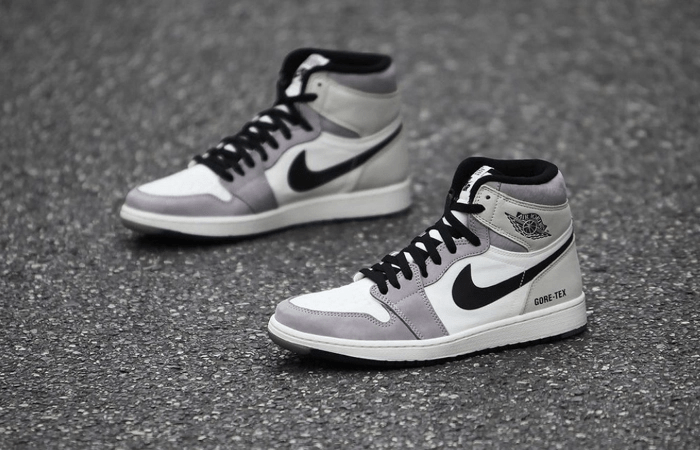 Giày Nike Air Jordan 1 High Element Gore Tex 'Light Bone' DB2889-100 - Ảnh 4
