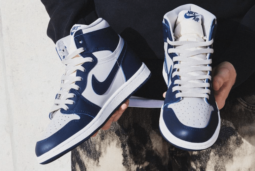 Giày Nike Air Jordan 1 High '85 'College Navy' BQ4422-400 - Ảnh 2