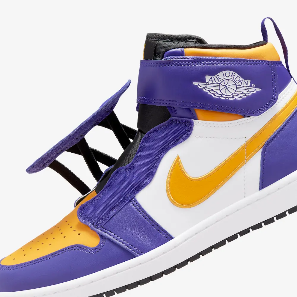 Giày Nike Air Jordan 1 High FlyEase 'Lakers' CQ3835-517 - Ảnh 7
