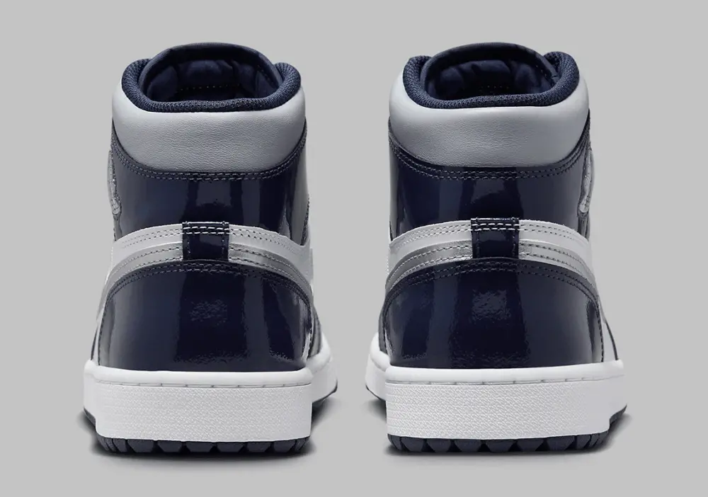 Giày Nike Air Jordan 1 High Golf 'Patent Midnight Navy' DQ0660-100 - Ảnh 7