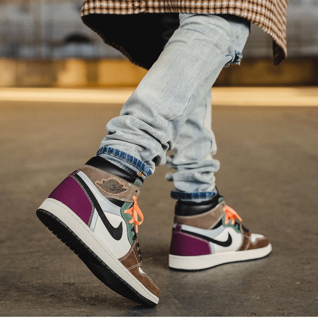 Giày Nike Air Jordan 1 High OG ‘Crafted’ DH3097-001 - Ảnh 2