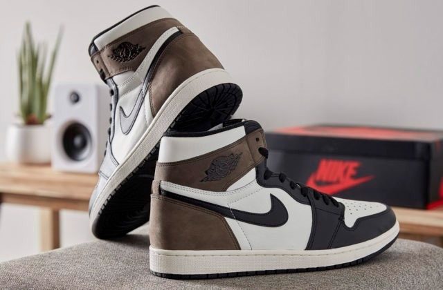 Giày Nike Air Jordan 1 Retro High OG GS 'Dark Mocha' 575441-105 - Ảnh 4