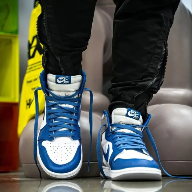 Giày Nike Air Jordan 1 Retro High OG 'True Blue' DZ5485-410 - Ảnh 3