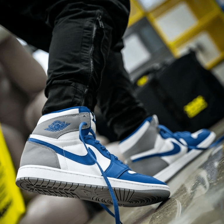 Giày Nike Air Jordan 1 Retro High OG 'True Blue' DZ5485-410 - Ảnh 6