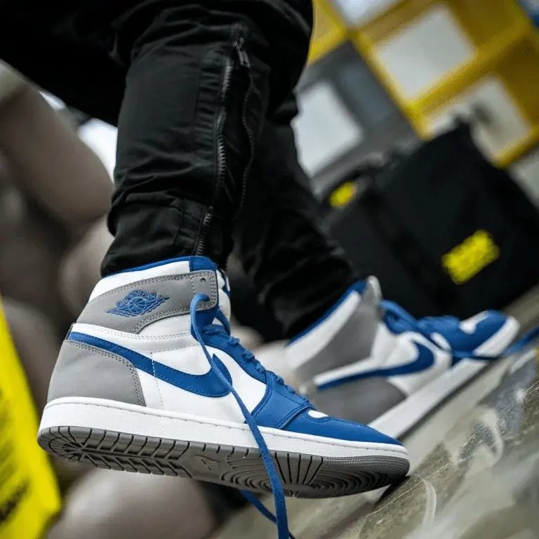 Giày Nike Air Jordan 1 Retro High Og Gs 'True Blue' FD1437-410 - Ảnh 5