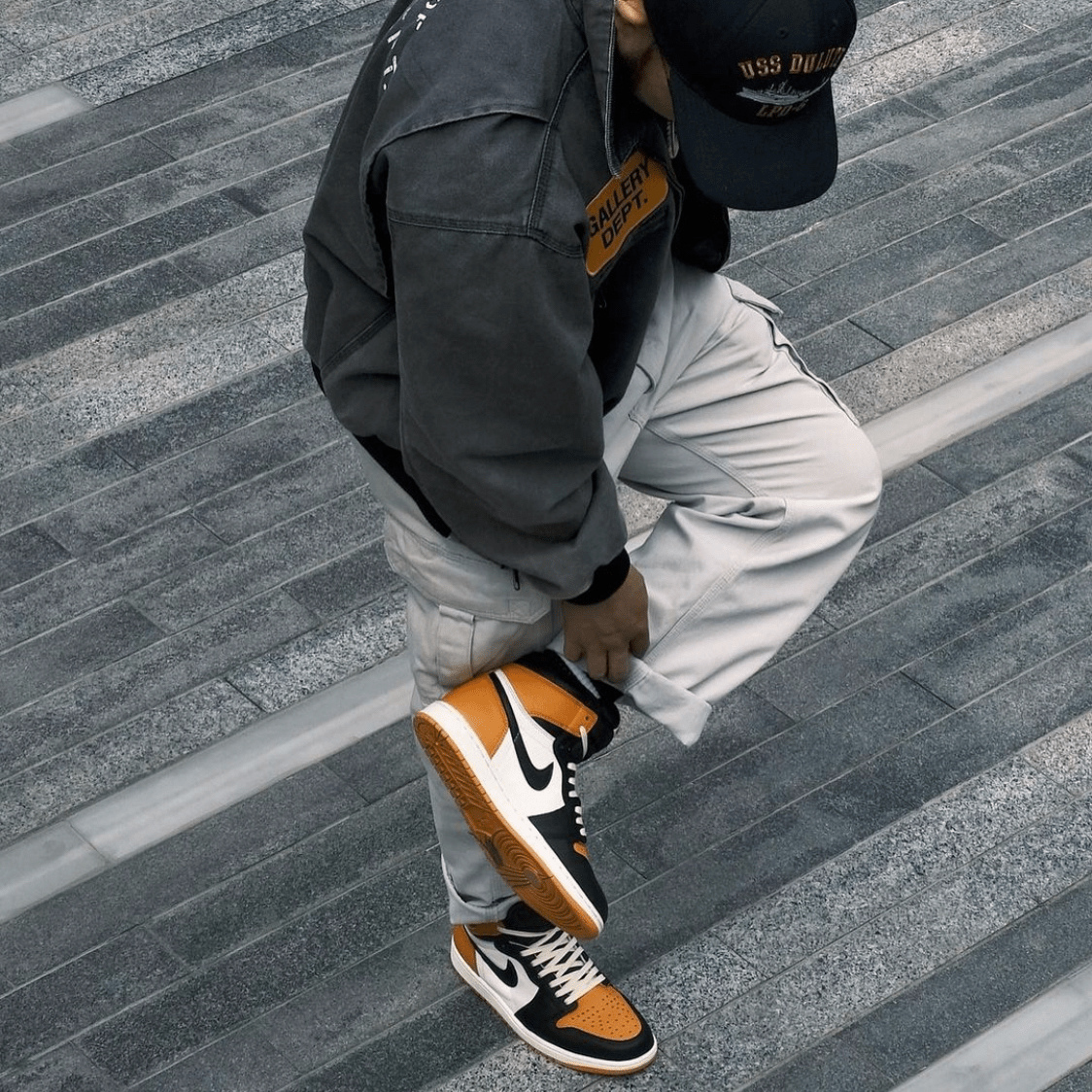 Giày Nike Air Jordan 1 Retro High OG 'Taxi' 555088-711 - Ảnh 3