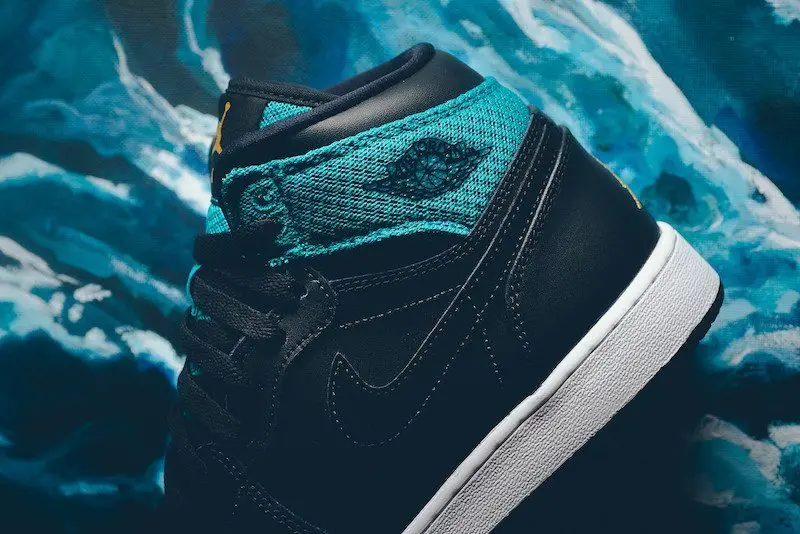 Giày Nike Air Jordan 1 Retro High 'Rio Teal' 332148-011 - Ảnh 5