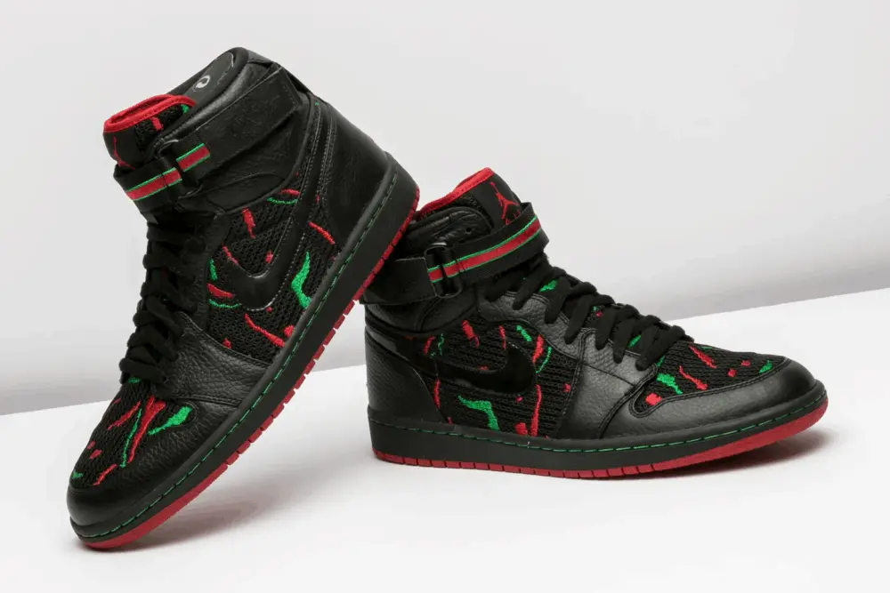 Giày Nike Air Jordan 1 High Strap 'A Tribe Called Quest' 342132-062 - Ảnh 4