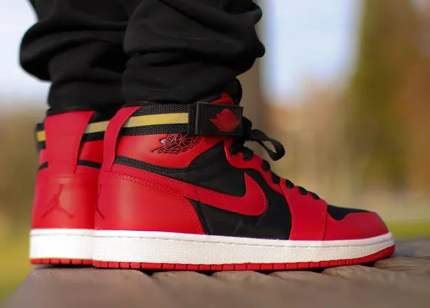 Giày Nike Air Jordan 1 High Strap 'Bred' 342132-061 - Ảnh 5