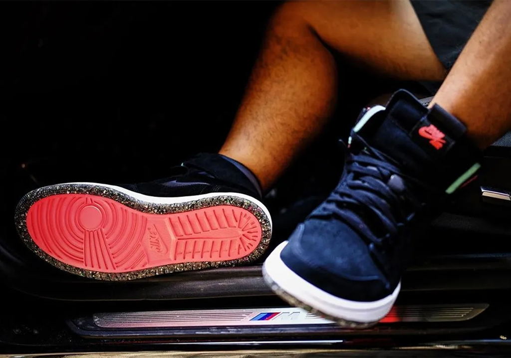 Giày Nike Air Jordan 1 High Zoom Comfort 'Court Black' CT0978-005 - Ảnh 2