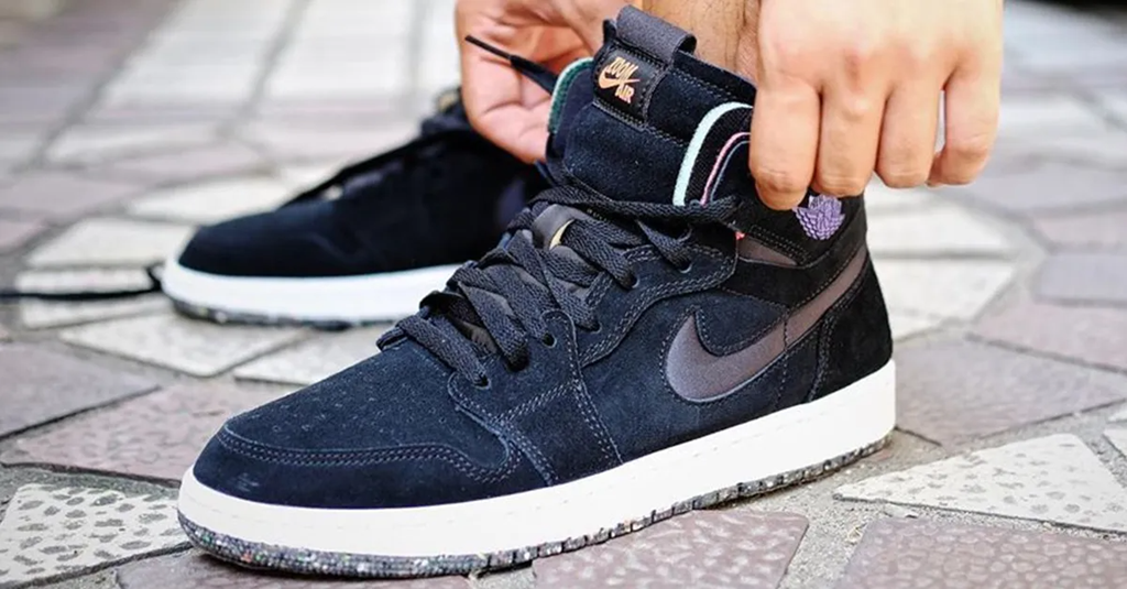 Giày Nike Air Jordan 1 High Zoom Comfort 'Court Black' CT0978-005 - Ảnh 4
