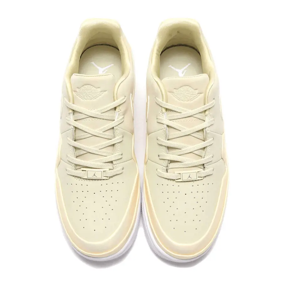 Alternative view of Giày Nike Wmns Air Jordan 1 Jester XX Low Laced 'Fossil' CI7815-200
