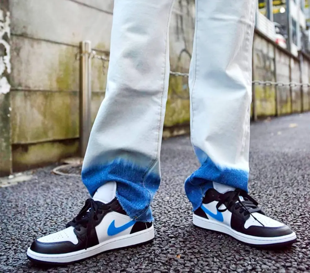 Giày Nike Air Jordan 1 Low University Blue DC0774-041 - Ảnh 4