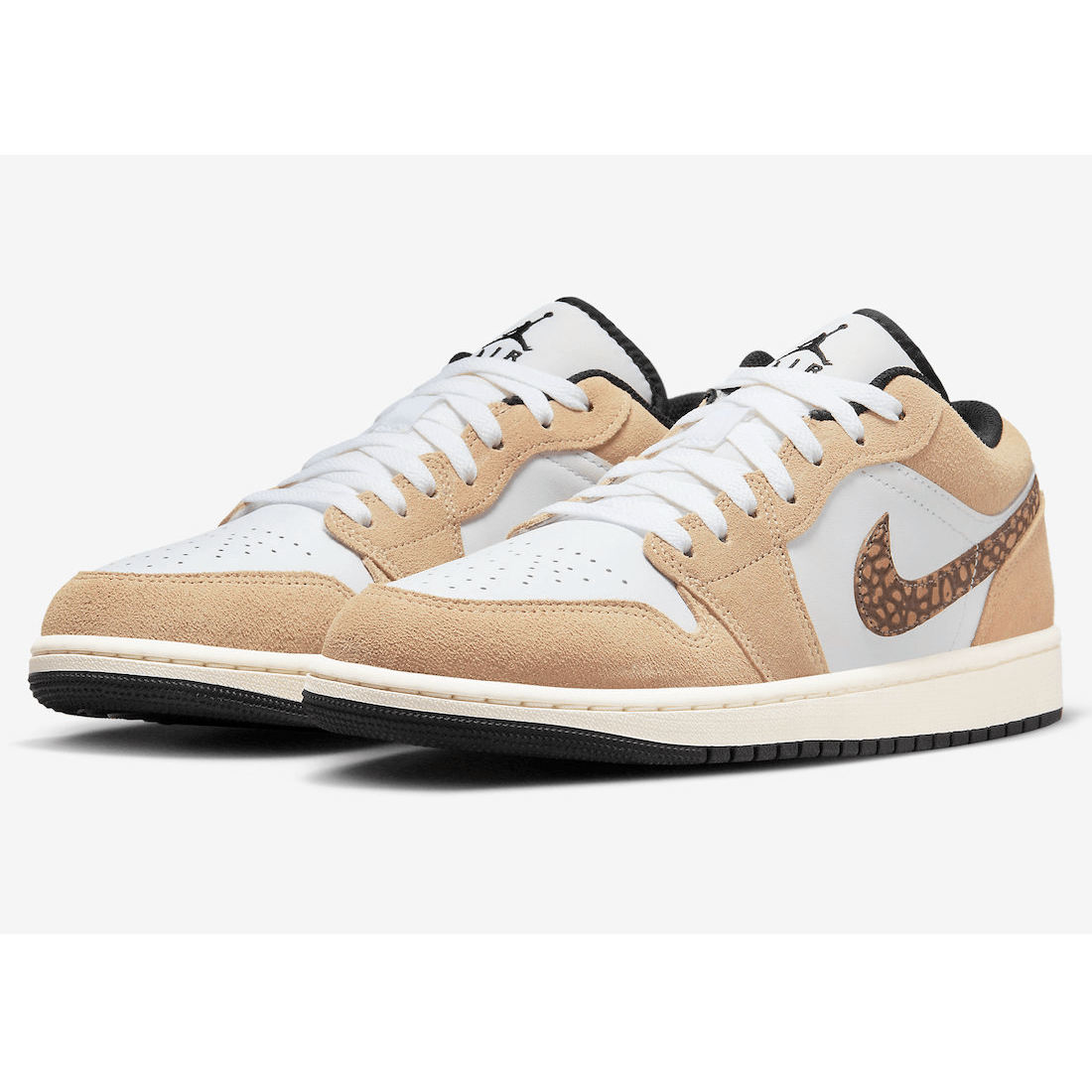 Giày Nike Air Jordan 1 Low 'Brown Elephant' DZ4130-201 - Ảnh 4