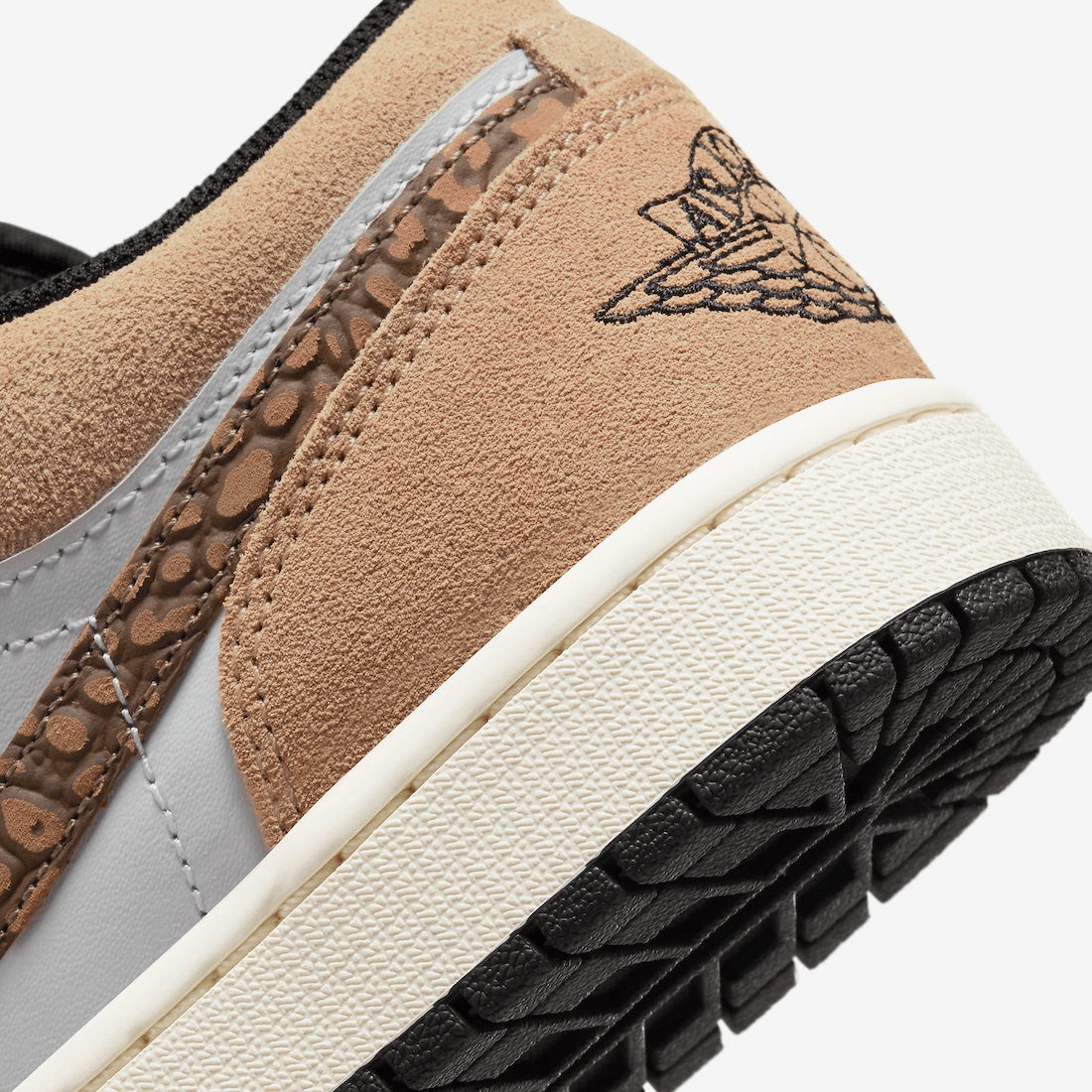 Giày Nike Air Jordan 1 Low 'Brown Elephant' DZ4130-201 - Ảnh 9