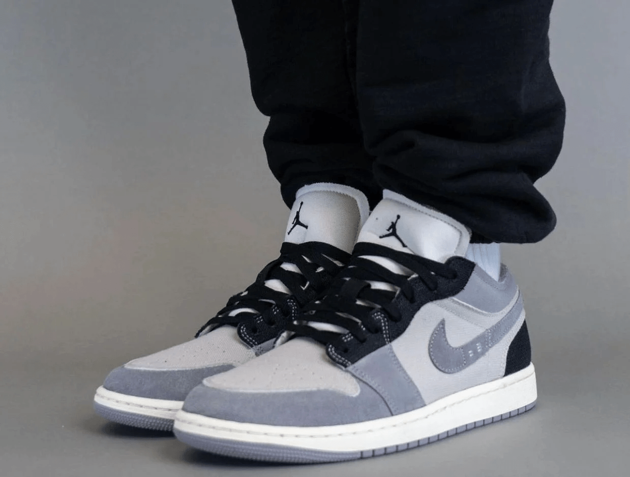 Giày Nike Air Jordan 1 Low SE 'Inside Out - Cement Grey' DZ4135-002 - Ảnh 4