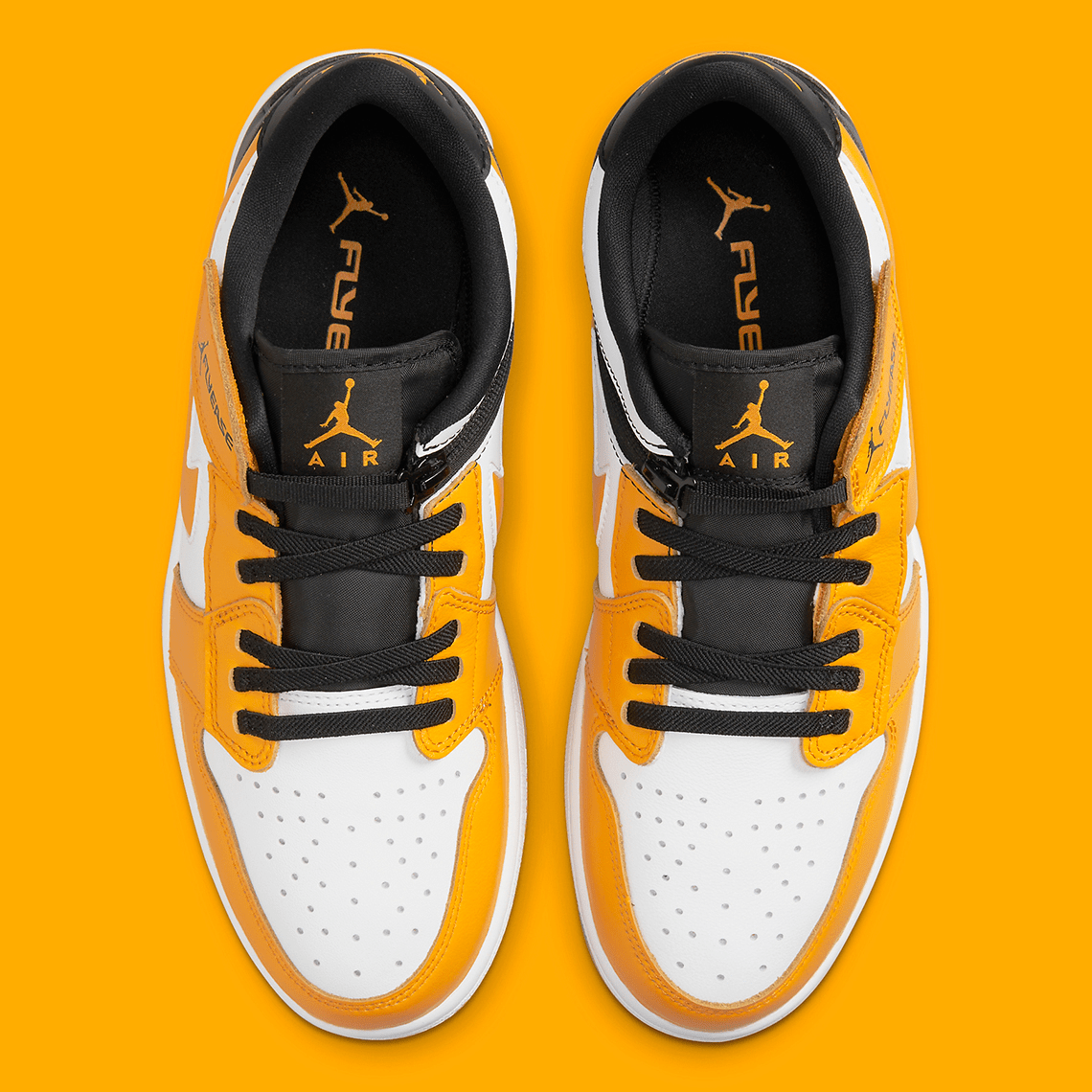 Giày Nike Air Jordan 1 Low FlyEase 'University Gold’ DM1206-107 - Ảnh 3