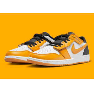 Alternative view of Giày Nike Air Jordan 1 Low FlyEase 'University Gold’ DM1206-107